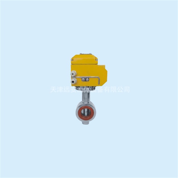 衛(wèi)生級(jí)電動(dòng)對夾蝶閥D971X-16P